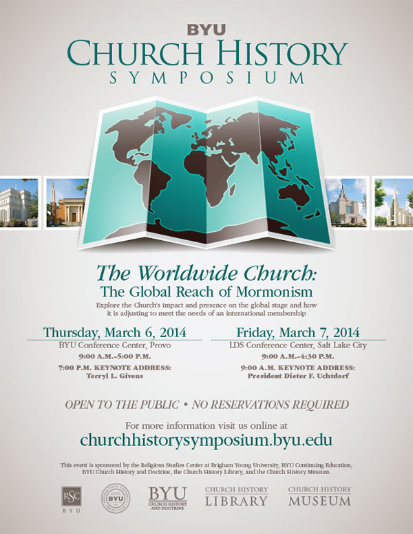 BYU Church History Symposium poster