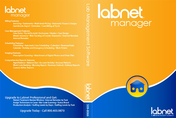 Labnet DVD case jacket