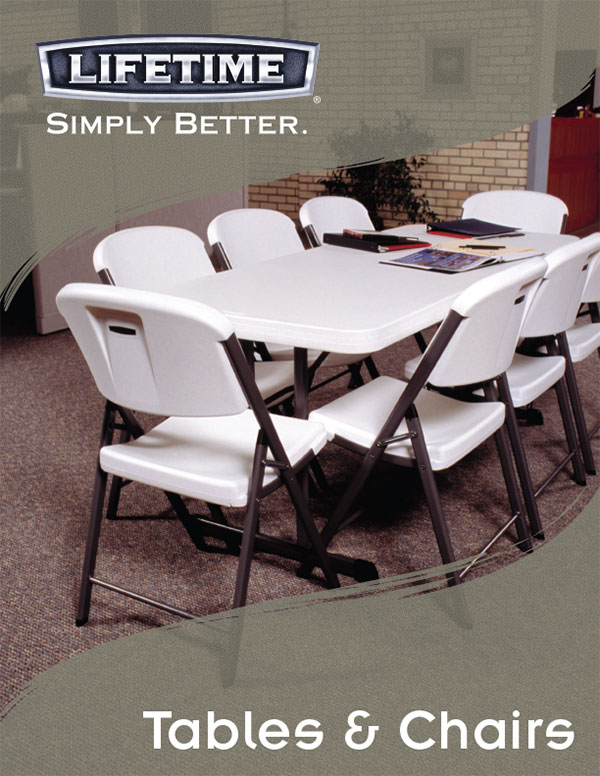 Tables and Chairs catalog (cover)