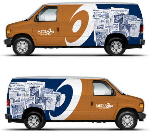 MediaOne van wrap