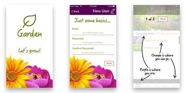 Garden App Onboarding